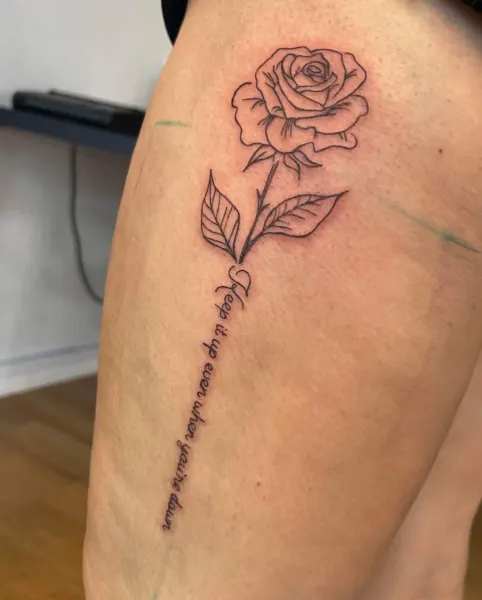 Tattoo af Melissa