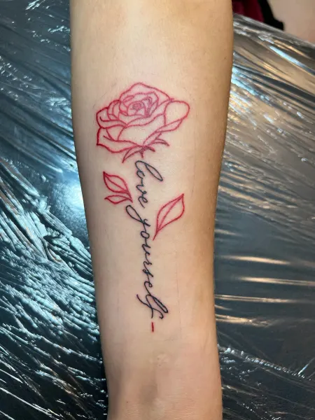 Tattoo af Melissa