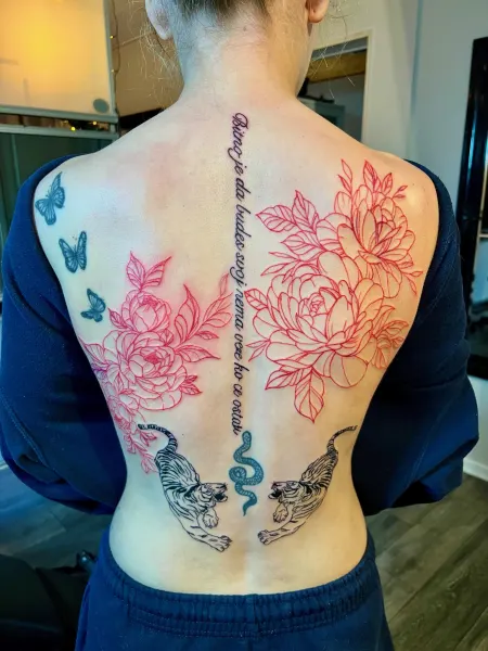 Tattoo af Melissa