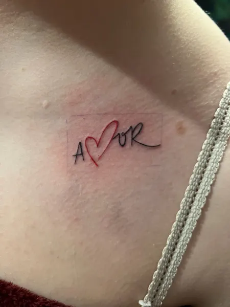 Tattoo af Melissa