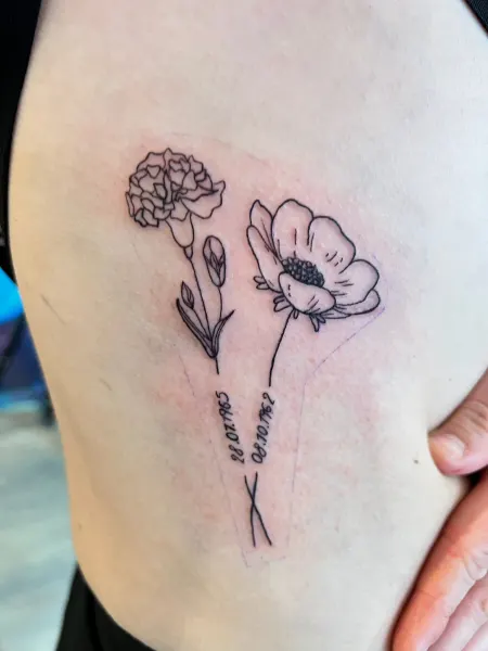 Tattoo af Melissa