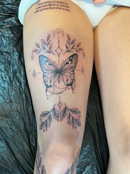 Tattoo af Melissa
