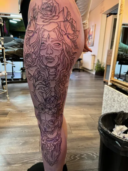 Tattoo af Melissa