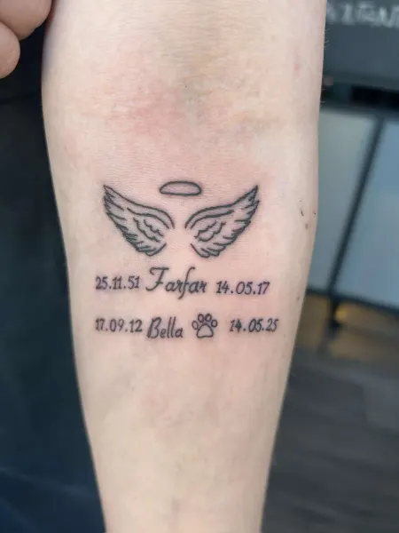 Tattoo af Melissa