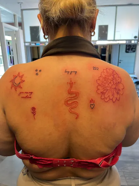 Tattoo af Melissa