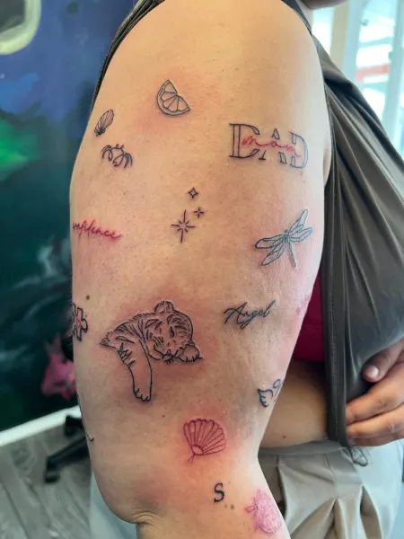 Tattoo af Melissa