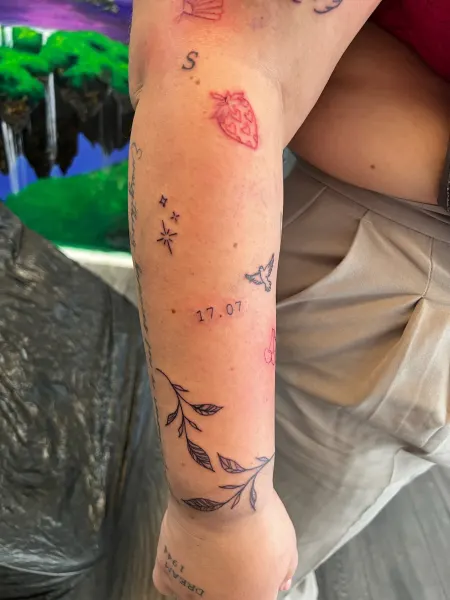 Tattoo af Melissa