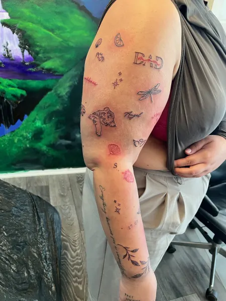 Tattoo af Melissa