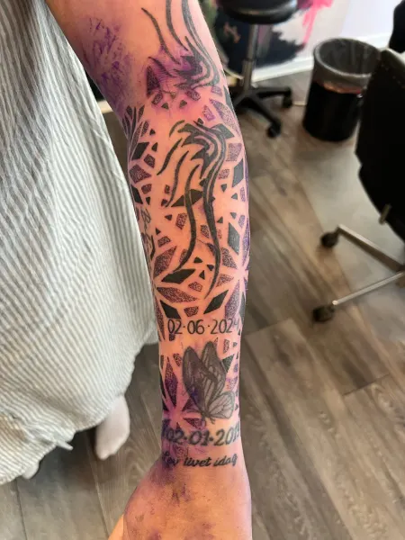 Tattoo af Melissa