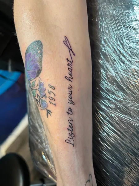 Tattoo af Melissa