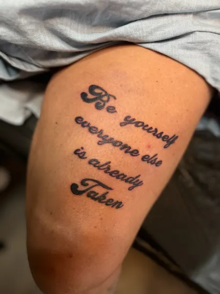 Tattoo af Melissa