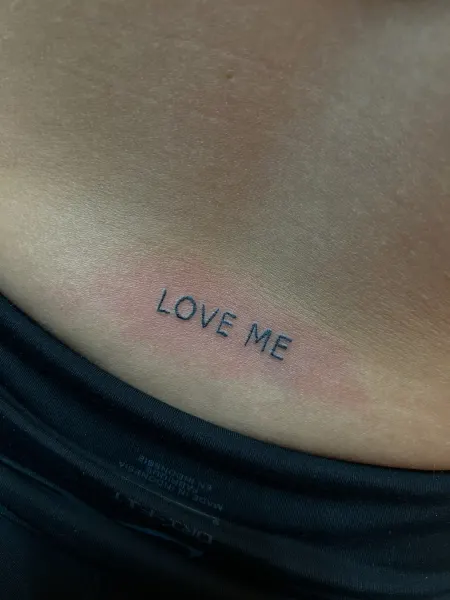 Tattoo af Melissa