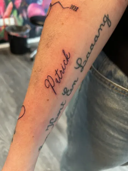 Tattoo af Melissa