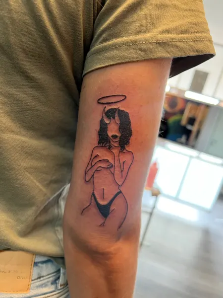 Tattoo af Melissa