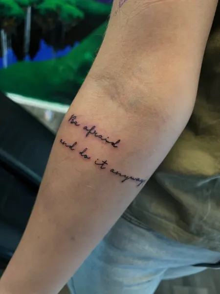 Tattoo af Melissa