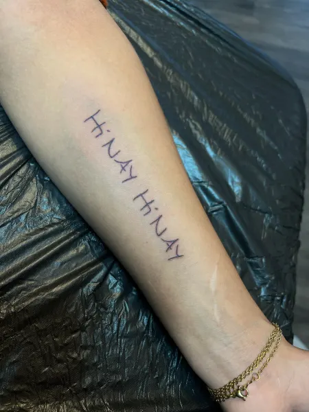 Tattoo af Melissa