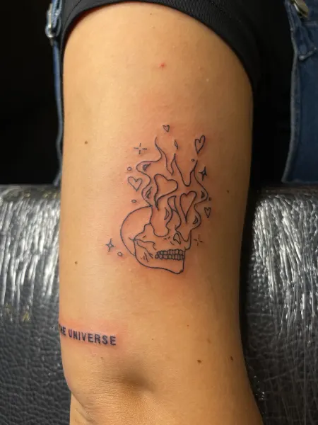 Tattoo af Melissa