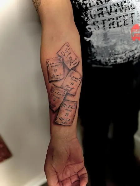 Tattoo af Michelle